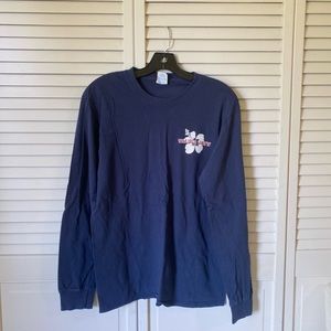 Trader Joe’s long sleeve tee in navy